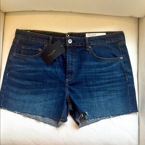 Rag & Bone Women’s Aster Dre Low Rise Shorts NWT $165 size 32